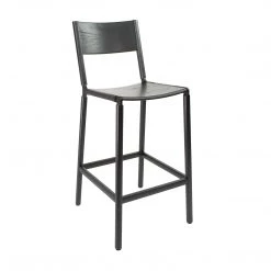 Fyrn Stanyan - Charcoal Black, Black, Wood SEATING