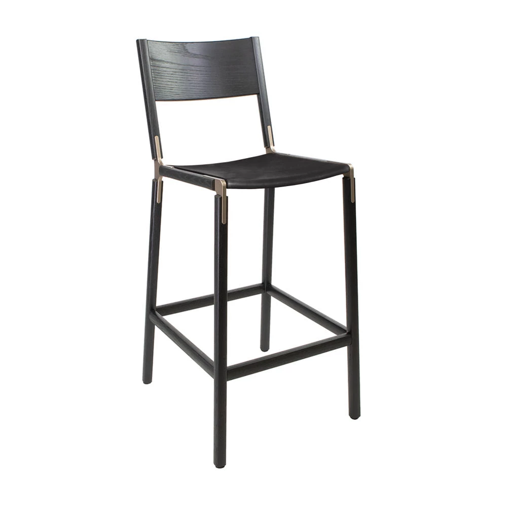 Fyrn SEATING Stanyan - Charcoal Black, Copper Bronze, SN Leather, Seat Only, Coal 3 Fyrn SEATING Stanyan - Charcoal Black, Copper Bronze, SN Leather, Seat Only, Coal