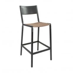 Fyrn SEATING Stanyan - Charcoal Black, Graphite, SN Leather, Seat Only, Sand