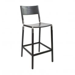 FYRN Stanyan Bar Stool Charcoal Black SEATING