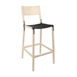 Fyrn Stanyan - Maple, Black, PVT Leather, Seat Only, Coal