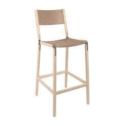 Fyrn Stanyan - Maple, Copper Bronze, SN Leather, Seat And Back, Sand SEATING