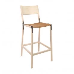 Fyrn Stanyan - Maple, Graphite, PVT Leather, Seat Only, Camel SEATING