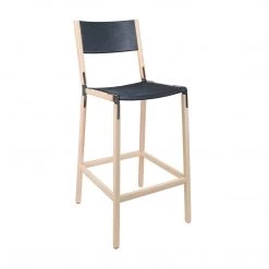 Fyrn SEATING Stanyan - Maple, Graphite, SN Leather, Seat & Back, Night