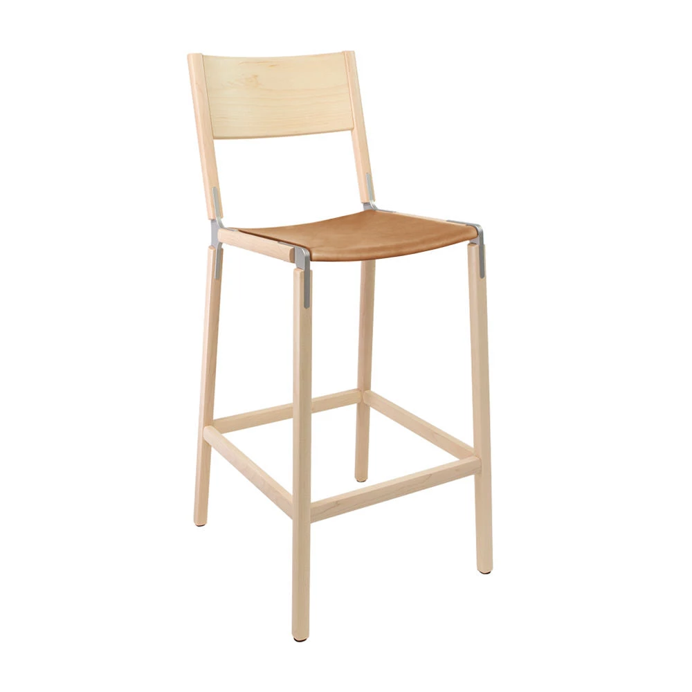 Fyrn Stanyan - Maple, Matte Silver, PVT Leather, Seat Only, Camel 3 Fyrn Stanyan - Maple, Matte Silver, PVT Leather, Seat Only, Camel