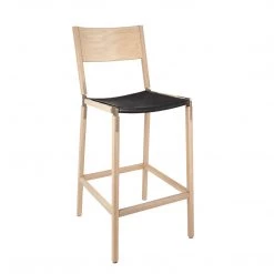 Fyrn Stanyan - Natural Oak, Copper Bronze, PVT Leather, Seat Only, Coal SEATING