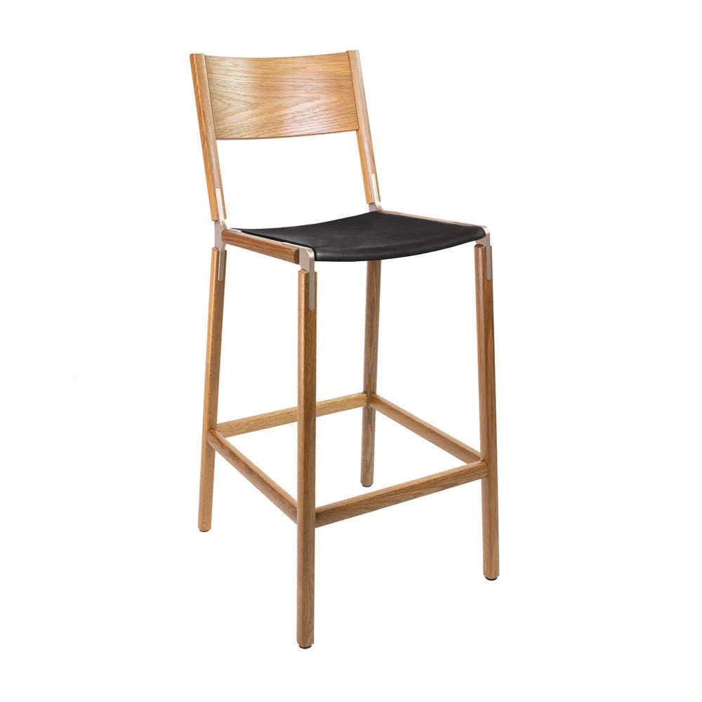 Fyrn Stanyan - Oxidized Oak, Copper Bronze, SN Leather, Seat Only, Coal 3 Fyrn Stanyan - Oxidized Oak, Copper Bronze, SN Leather, Seat Only, Coal