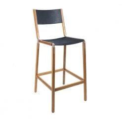 Fyrn Stanyan - Oxidized Oak, Copper Bronze, PVT Leather, Seat And Back, Night SEATING