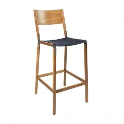 Fyrn SEATING Stanyan - Oxidized Oak, Graphite, PVT Leather, Seat Only, Night