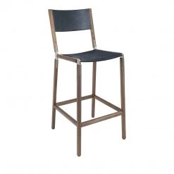 Fyrn Stanyan - Black Walnut, Matte Silver, SN Leather, Seat & Back, Night