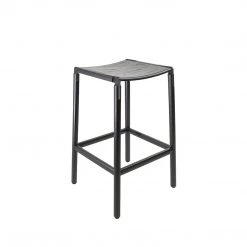 FYRN Bartlett Backless Bar Stool Charcoal Black SEATING