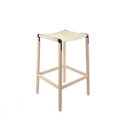 Fyrn Bartlett - Maple, Black, SN Leather, Seat Only, Ivory SEATING