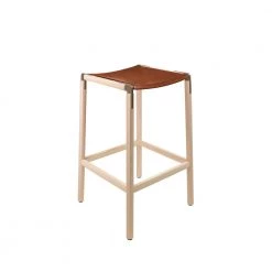 Fyrn Bartlett - Maple, Copper Bronze, PVT Leather, Seat Only, Rust