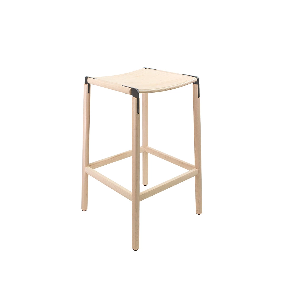 FYRN Bartlett Backless Bar Stool Maple 6 FYRN Bartlett Backless Bar Stool Maple