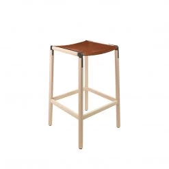 Fyrn Bartlett - Maple, Graphite, PVT Leather, Seat Only, Rust