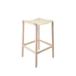 Fyrn Bartlett - Maple, Matte Silver, SN Leather, Seat Only, Ivory SEATING