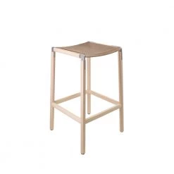 Fyrn Bartlett - Maple, Matte Silver, SN Leather, Seat Only, Sand