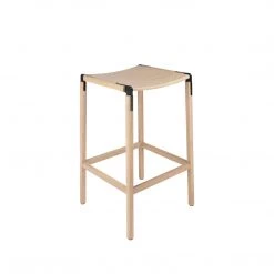 FYRN Bartlett Backless Bar Stool Natural Oak SEATING