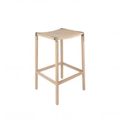 FYRN Bartlett Backless Bar Stool Natural Oak SEATING