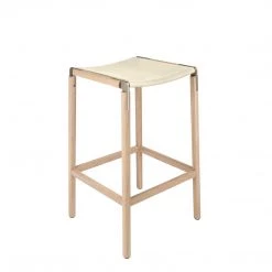 Fyrn Bartlett - Natural Oak, Copper Bronze, SN Leather, Seat Only, Ivory