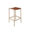Fyrn Bartlett - Natural Oak, Copper Bronze, PVT Leather, Seat Only, Rust SEATING