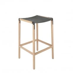 Fyrn Bartlett - Natural Oak, Graphite, PVT Leather, Seat Only, Lava SEATING