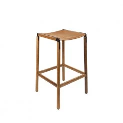 Fyrn Bartlett - Oxidized Oak, Black, PVT Leather, Seat Only, Camel SEATING