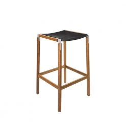 Fyrn Bartlett - Oxidized Oak, Matte Silver, SN Leather, Seat Only, Coal SEATING