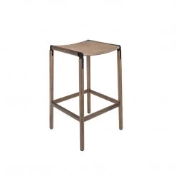 Fyrn SEATING Bartlett - Black Walnut, Black, SN Leather, Seat Only, Sand