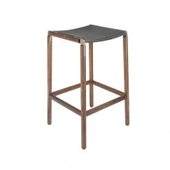 FYRN SEATING Bartlett - Black Walnut, Copper Bronze, PVT Leather, Seat Only, Lava