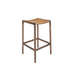 FYRN Bartlett - Black Walnut, Graphite, PVT Leather, Seat Only, Camel SEATING