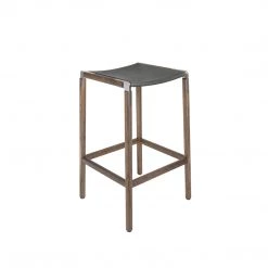 Fyrn Bartlett - Black Walnut, Matte Silver, PVT Leather, Seat Only, Lava