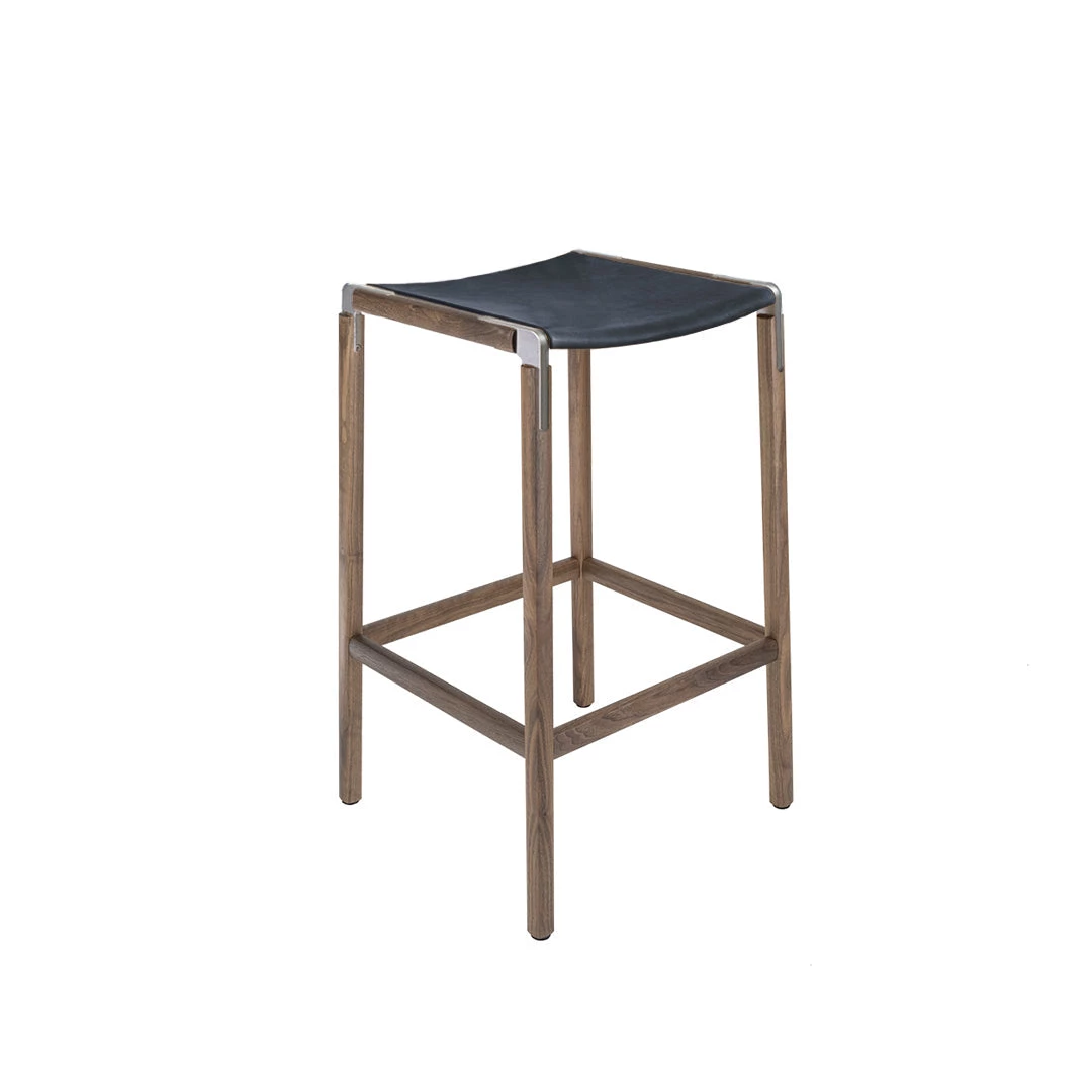 Fyrn Bartlett - Black Walnut, Matte Silver, SN Leather, Seat Only, Night 3 Fyrn Bartlett - Black Walnut, Matte Silver, SN Leather, Seat Only, Night