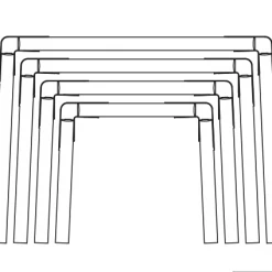 FYRN SEATING Nesting Table Set