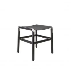 FYRN SEATING Shorty - Charcoal Black, Matte Silver, PVT Leather, Seat Only, Lava