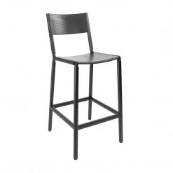 FYRN Stanyan Bar Stool Charcoal Black SEATING