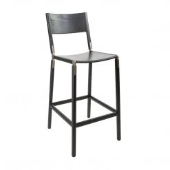 FYRN Stanyan Bar Stool Charcoal Black SEATING