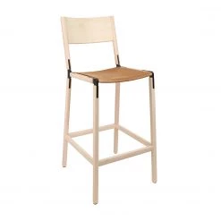 FYRN Stanyan - Maple, Black, SN Leather, Seat Only, Camel