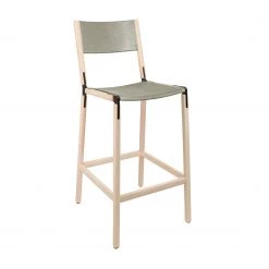 FYRN Stanyan - Maple, Black, PVT Leather, Seat & Back, Stone