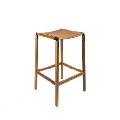 FYRN Bartlett - Oxidized Oak, Black, SN Leather, Seat Only, Camel SEATING