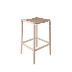 FYRN Bartlett - Maple, Matte Silver, PVT Leather, Seat Only, Sand