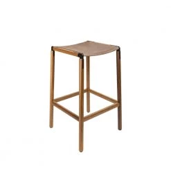 FYRN Bartlett - Oxidized Oak, Black, PVT Leather, Seat Only, Sand