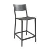 Fyrn SEATING Linden - Charcoal Black, Black, SN Leather, Seat Only, Lava