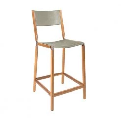 Fyrn Linden - Oxidized Oak, Copper Bronze, PVT Leather, Seat And Back, Stone SEATING