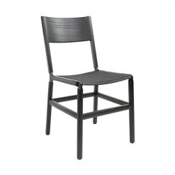 FYRN Mariposa - Charcoal Black, Black, SN Leather, Seat Only,Lava SEATING