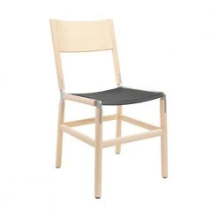 FYRN Mariposa - Maple, Matte Silver, SN Leather, Seat Only, Lava SEATING