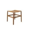 FYRN SEATING Shorty - Oxidized Oak, Copper Bronze, SN Leather, Seat Only, Camel