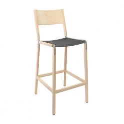 FYRN Stanyan - Maple, Matte Silver, SN Leather, Seat Only, Lava