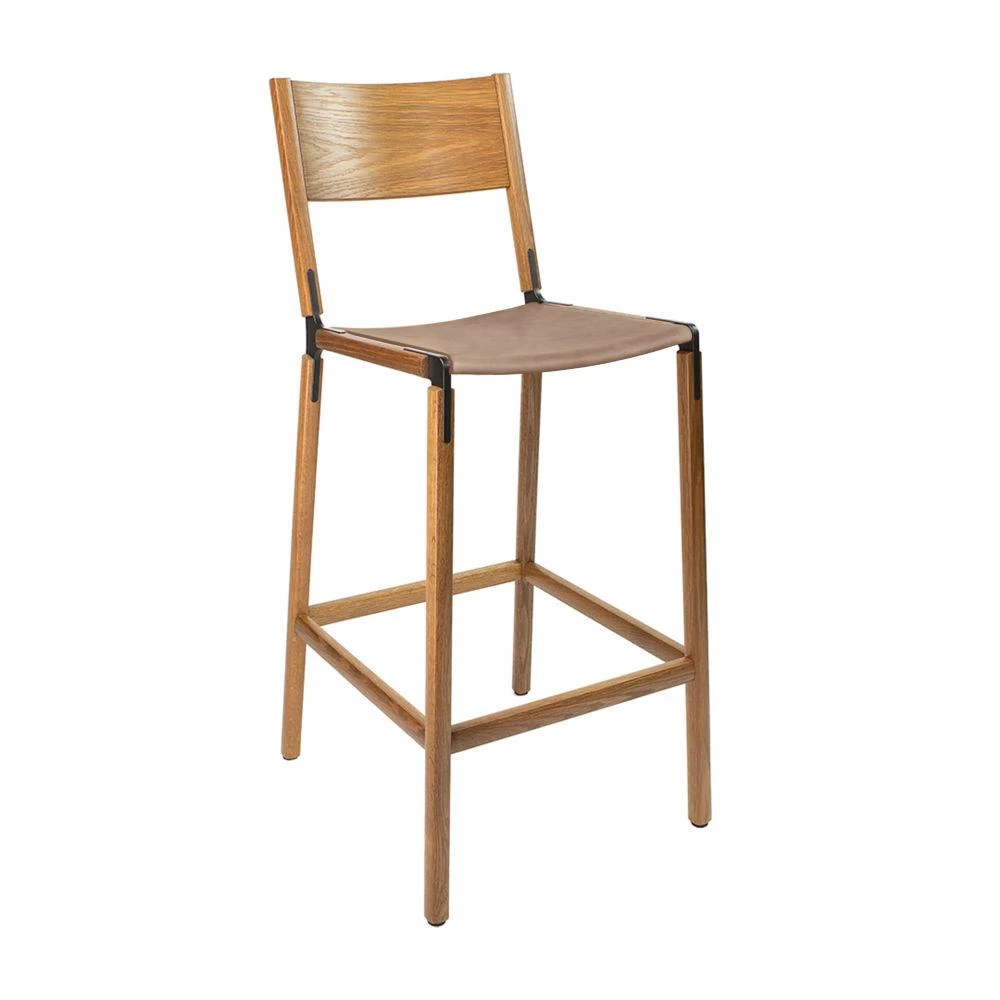 Fyrn Stanyan - Oxidized Oak, Black, PVT Leather, Seat Only, Sand 3 Fyrn Stanyan - Oxidized Oak, Black, PVT Leather, Seat Only, Sand